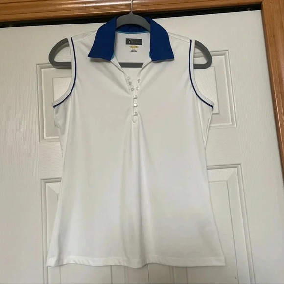 Greg Norman Collection Sleeveless Golf Shirt - Picture 1 of 6